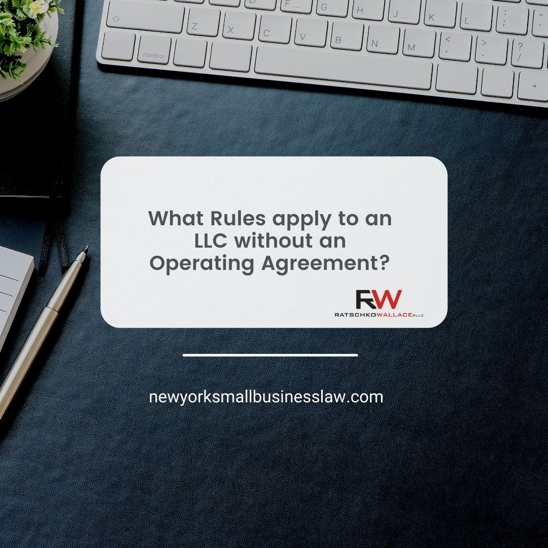 Rules without an Operating Agreement